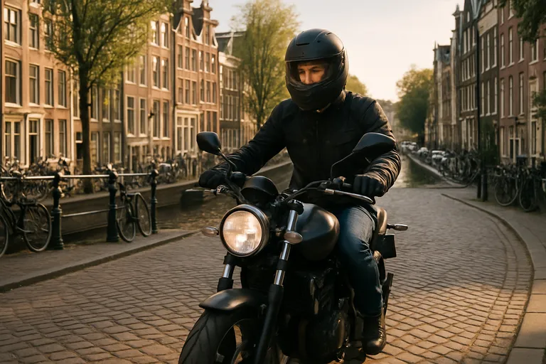 Hoe haal ik mijn motorrijbewijs in Amsterdam?